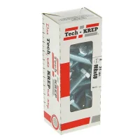 Болт с шестигранной головкой М8х40 DIN 933 оцинк. (уп.25шт) Tech-Krep/Zitar 105210