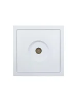 Розетка ТВ оконечная СП ZIMA IP20 бел. LEZARD 704-0288-130