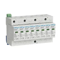 Ограничитель импульсных перенапряжений NU6-IIG 4п In=40кА Uc=440В Im=100кА (R) CHINT 368976