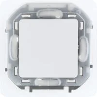 Переключатель 1-кл. Inspiria 10А IP44 250В 10AX механизм бел. Leg 673670