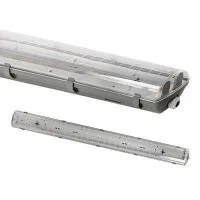 Светильник ССП-456 2хLED-Т8-1200 G13 IP65 1260х100х84мм герметичный под LED-лампу IN HOME 4690612031279