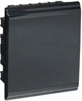 Корпус модульный встраиваемый ЩРВ-П-24 PRIME IP41 пластик. черн. IEK MKP13-V-01-24-41-K02