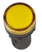 Лампа светосигнальная AD16DS d16мм 230В AC желт. KARAT IEK BLS10-ADDS-230-K05-16