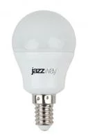 Лампа светодиодная PLED-SP 7Вт G45 шар 3000К тепл. бел. E14 540лм 230В JazzWay 1027856-2