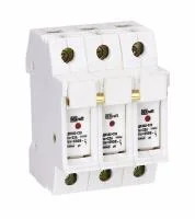 Держатель предохранительного типа C10 ДП102-С10-3Р DEKraft 21385DEK