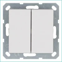 Переключатель перекрестный 1-кл. 10А IP20 механизм бел. глянцевый Jasmart G3013W