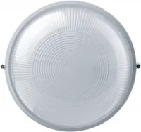 Светильник ЛОН 94 806 NBL-R1-100-E27/WH 1х100Вт E27 IP54 (аналог НПБ 1101 бел. круг 100Вт) Navigator 94806