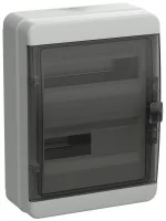 Корпус КМПн-24 TEKFOR IP65 черн. прозр. дверь пластик. IEK TF5-KP72-N-24-65-K03-K02