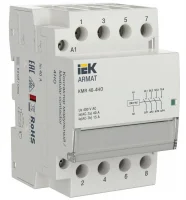 Контактор модульный KMR 40А 230В AC 4НО ARMAT IEK AR-KMR10-040-40-230