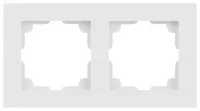 Рамка 2-м СП Accent 6-502-01М бел. матов. Intro Б0063751