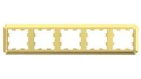 Рамка 5-пост. AtlasDesign Antique универс. зол. SE ATN101605