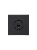 Розетка телефонная евро СП ZIMA IP20 черн. бархат LEZARD 704-4288-137