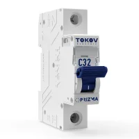 Выключатель автоматический модульный 1п C 32А 4.5кА PRIZMA TOKOV Electric TKE-PZ45-MCBI-1-32-C