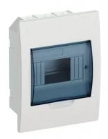 Корпус встраиваемый ЩРВ-П-6 Krepta 3 IP41 пластик. бел. IEK MKP12-V-06-40-20