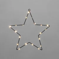 Фигура светодиодная подвесная"Звезда" на метал. каркасе тепл. бел. Neon-Night 501-057