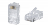 Коннектор RJ45(8P8C) кат.5E неэкранир. универс. (уп.100шт) TOKOV ELECTRIC TKE-CNR-5E24-UTP