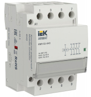 Контактор модульный KMR 63А 230В AC 4НО ARMAT IEK AR-KMR10-063-40-230