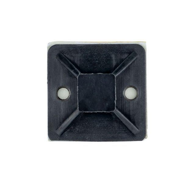 Площадка самоклеящаяся 30х30мм черн. (уп.100шт) EKF plc-30x30-b