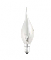 Лампа накаливания CT35 60W E14 clear "Свеча на ветру" JazzWay 3321468
