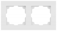 Рамка 2-м СП Accent 6-502-01М бел. матов. Intro Б0063751