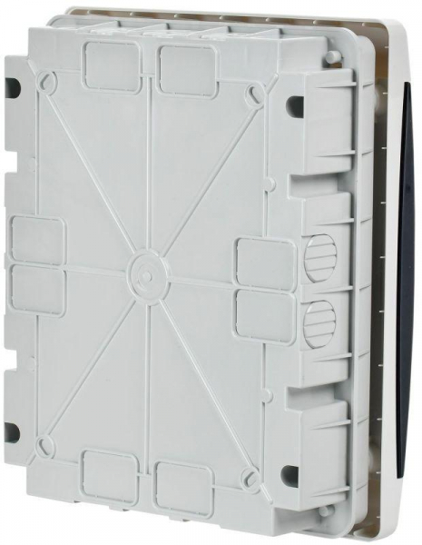 Корпус пластиковый ЩРВ-П-18 IP41 черн. прозр. дверь UNION Compact IEK UIC-KP12-V-18-41-K01