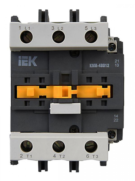 Контактор КМИ-48012 80А 230В/AC3 1HО 1H3 IEK KKM41-080-230-11