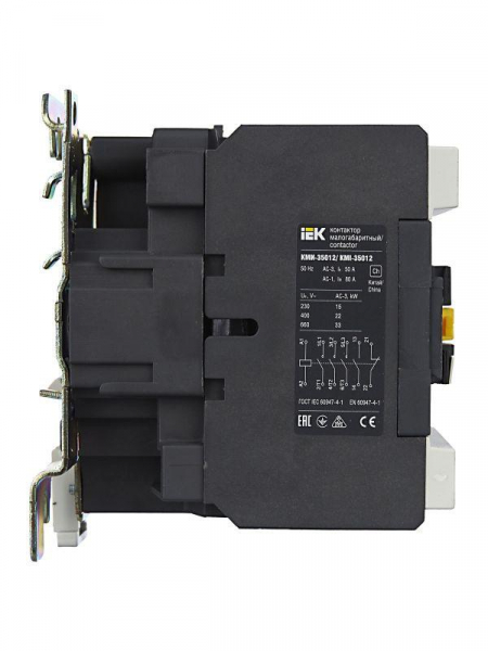 Контактор КМИ-35012 50А 230В/АС3 1НО 1НЗ IEK KKM31-050-230-11