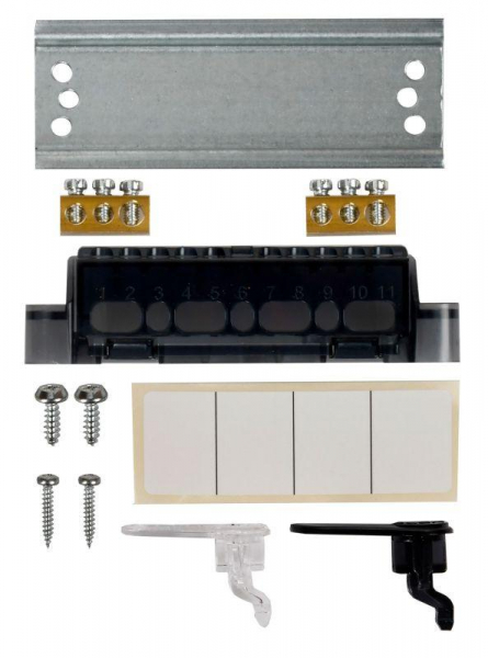 Корпус пластиковый ЩРН-П-4 IP41 черн. прозр. дверь UNION Compact IEK UIC-KP12-N-04-41-K01