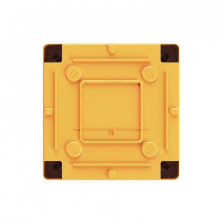 Коробка ответвительная FS 100х100х50мм 4р 450В 6А 4кв.мм с гладкими стенками и клеммн. IP56 пластик. DKC FSB10404
