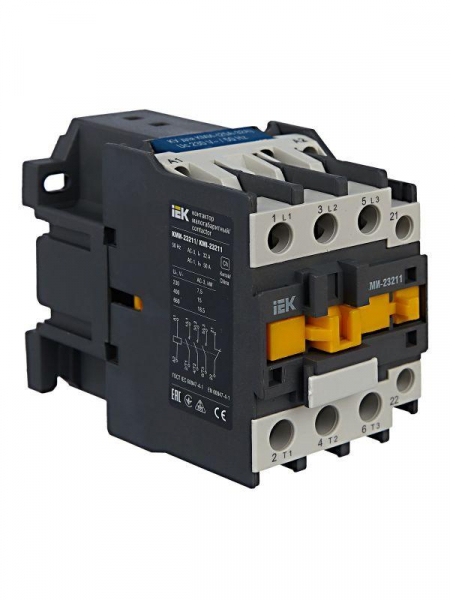 Контактор КМИ-23211 32А 230В/АС3 1НЗ IEK KKM21-032-230-01