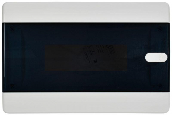 Корпус пластиковый ЩРВ-П-12 IP41 черн. прозр. дверь UNION Compact IEK UIC-KP12-V-12-41-K01