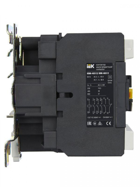 Контактор КМИ-46512 65А 230В/АС3 1НО 1НЗ IEK KKM41-065-230-11