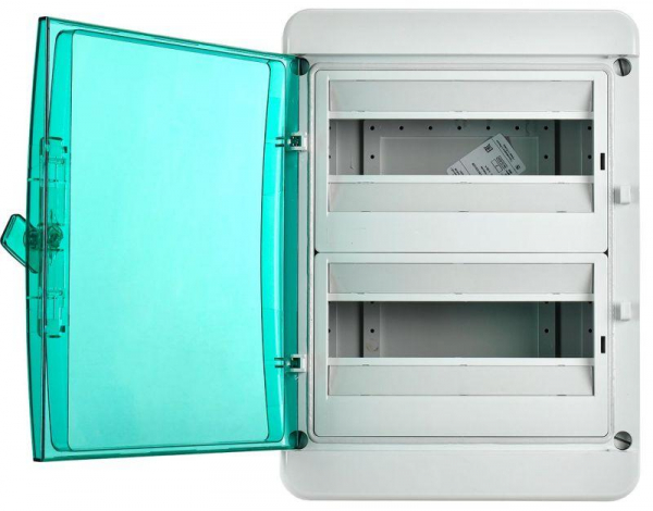 Корпус пластиковый КМПн-24 IP65 зел. прозр. дверь TEKFOR IEK TF5-KP72-N-24-65-K03-K06