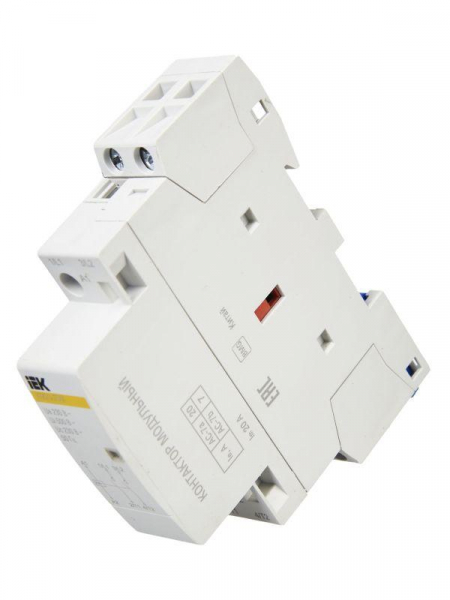 Контактор модульный КМ20-20М AC IEK MKK11-20-20