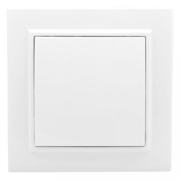 Переключатель проходной 1-кл. СП Минск 10А IP20 бел. Basic EKF ERV10-025-10