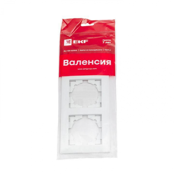 Рамка 3-м Валенсия бел. PROxima EKF EWM-G-303-10