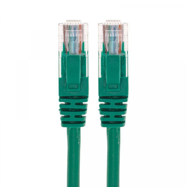 Патч-корд U/UTP CAT 5e RJ45-RJ45 26AWG LSZH зеленый 1.5м Rexant 02-0106-105