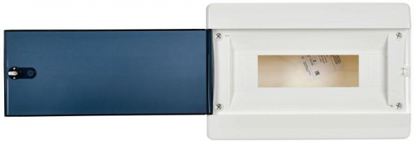 Корпус пластиковый ЩРН-П-12 IP41 черн. прозр. дверь UNION Compact IEK UIC-KP12-N-12-41-K01