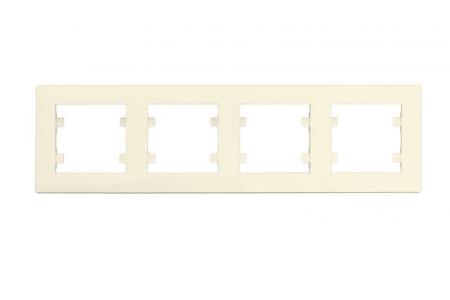 Рамка 4-м Karea RIZZ крем Makel 88010704