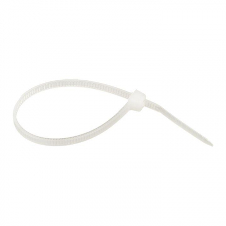 Хомут кабельный 2.5х120 нейл. бел. (уп.100шт) EKF plc-c-2.5x120