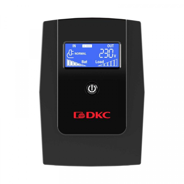 Источник бесперебойного питания ИБП Info LCD 600В.А IEC C13 (3) USB + RJ45 DKC INFOLCD600I