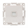 Розетка компьютерная 1-м Стокгольм RJ45 механизм бел. PROxima EKF EYK01-035-10