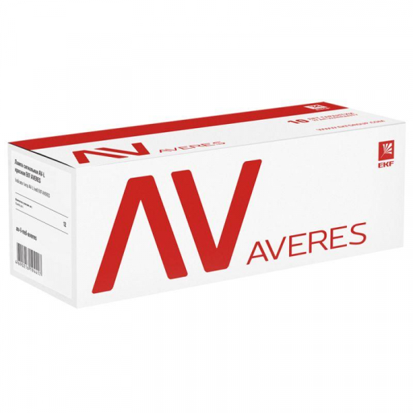 Лампа сигнальная AV-L красн. EKF av-l-red-averes