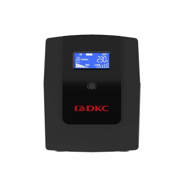 Источник бесперебойного питания ИБП Info LCD 1200В.А IEC C13 (4) USB + RJ45 DKC INFOLCD1200I