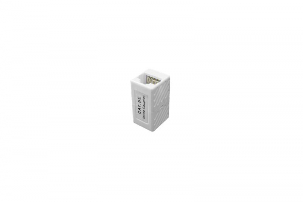 Адаптер проходной 8P8C(RJ-45) кат.5E UTP TOKOV ELECTRIC TKE-IC-8P8C-5E-UTP