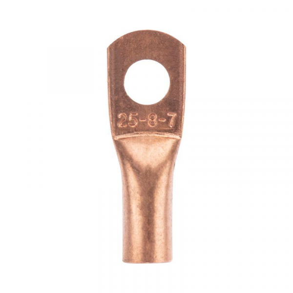 Наконечник ТМ 25-10-8 (25кв.мм - d10мм) (уп.50шт) Rexant 07-5315-3