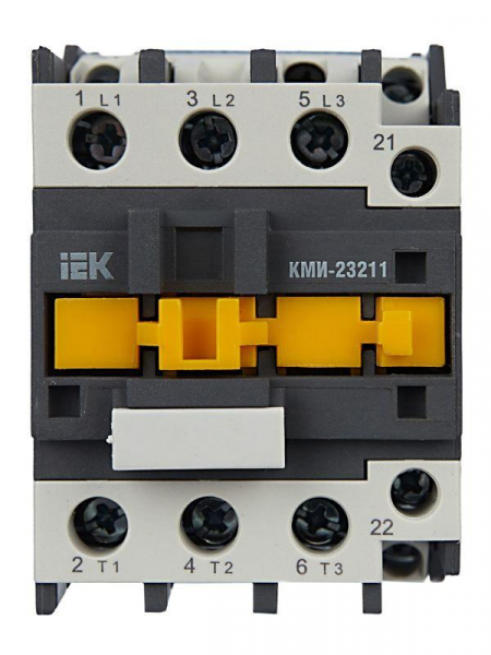 Контактор КМИ-23211 32А 230В/АС3 1НЗ IEK KKM21-032-230-01