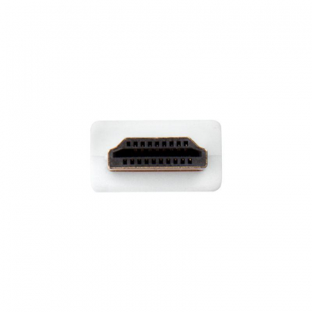 Кабель HDMI - HDMI 1.4 1.5м Gold бел. Rexant 17-6203-1