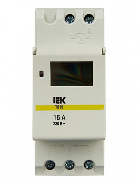 Таймер цифровой ТЭ15 16А 230В на DIN-рейку IEK MTA10-16