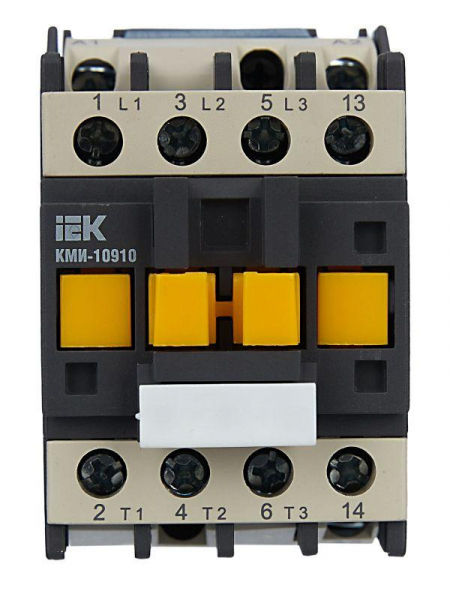 Контактор КМИ-10910 9А 230В/АС3 1НО IEK KKM11-009-230-10